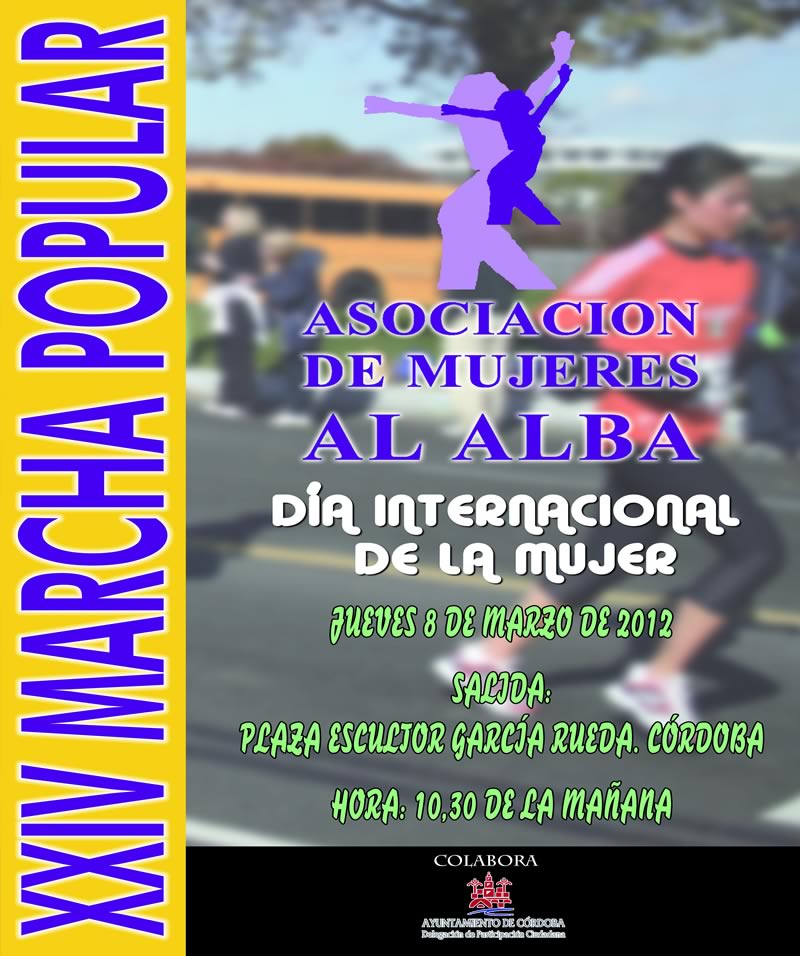 XXIII Marcha Popular por el día internacional de la Mujer.