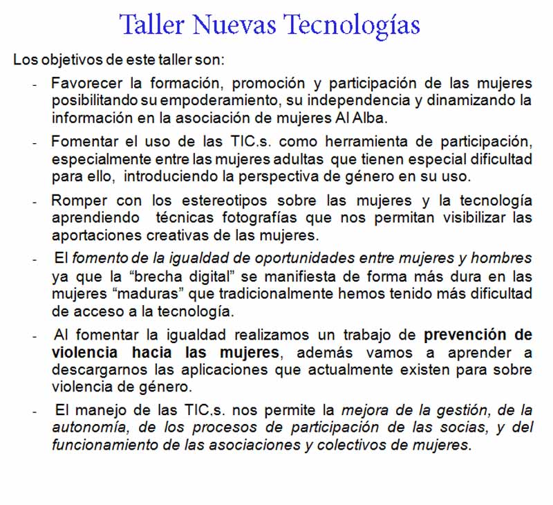 Taller TIC